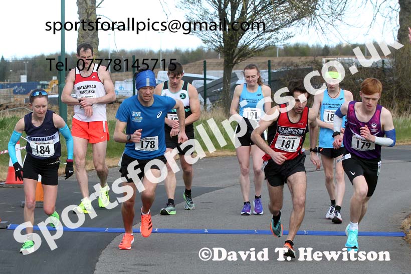 Graded 5k, 2021 Middlesbrough Endeavour Graded 5k, Middlesbrough, Sunday, April 11th. Photo: David T. Hewitson/Sports for All Pics